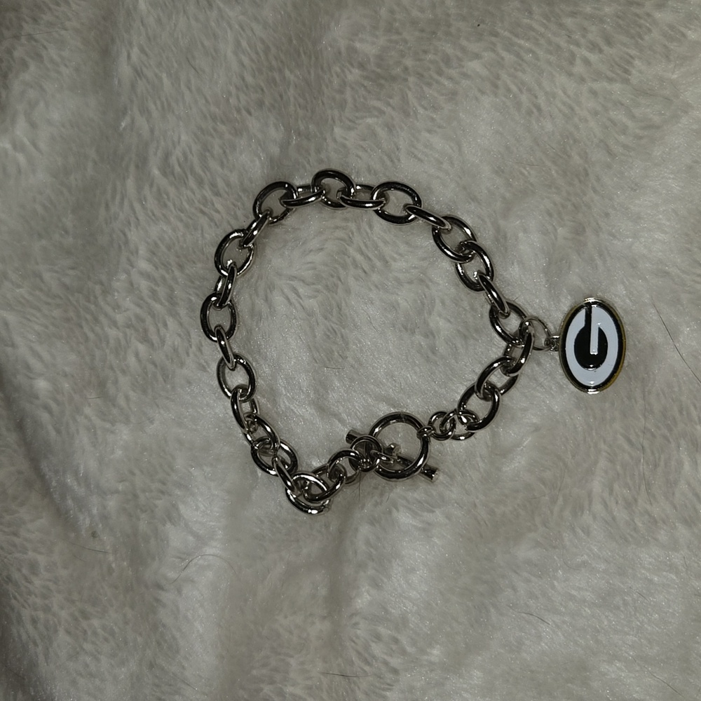 Greenway Packers silver bracelet NWOT